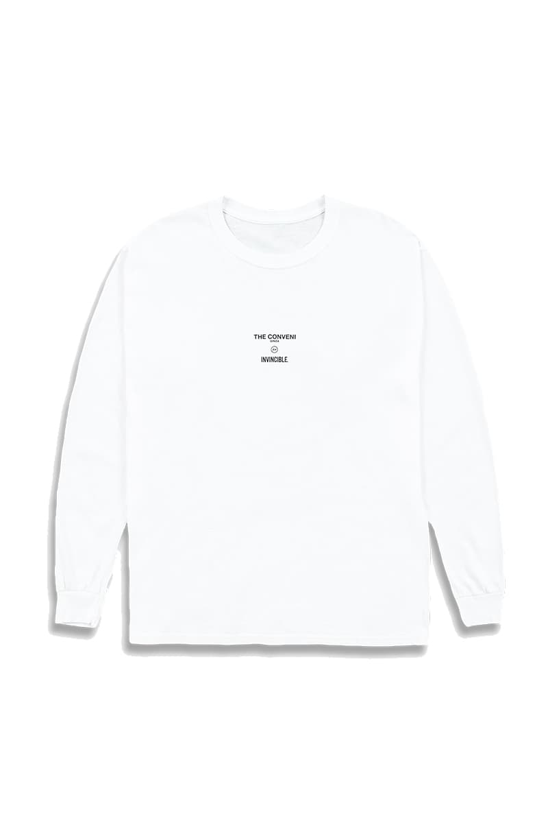 INVINCIBLE for THE CONVENI Pop-Up Store Release Information Collaboration Capsule Collection Hong Kong fragment design Hiroshi Fujiwara 