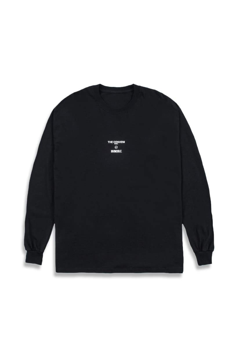 INVINCIBLE for THE CONVENI Pop-Up Store Release Information Collaboration Capsule Collection Hong Kong fragment design Hiroshi Fujiwara