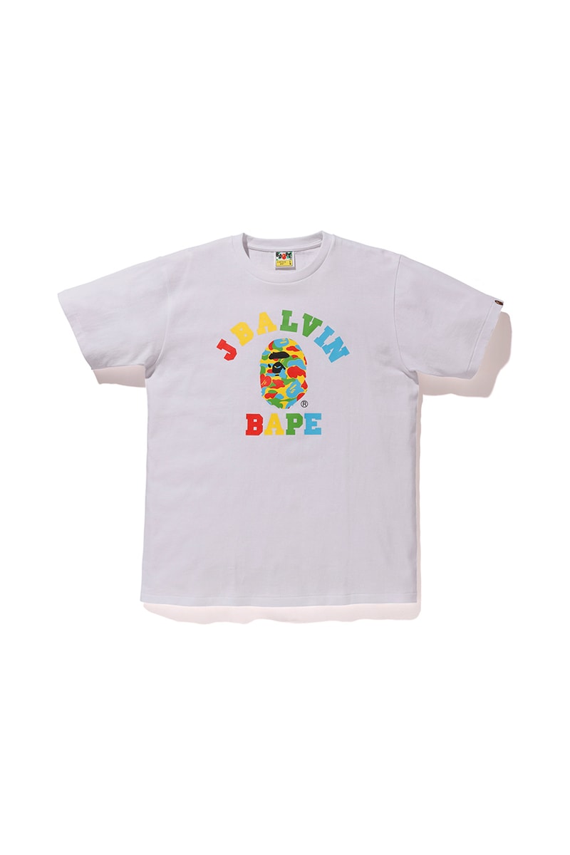 J Balvin x A BATHING APE Capsule Collection First Look Announcement Reggaeton Lollapalooza Music Festival Collaboration BABY MILO Character Rework 