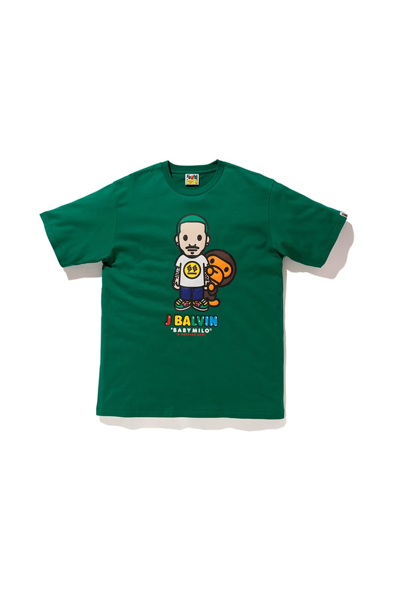 baby milo bathing ape t shirt