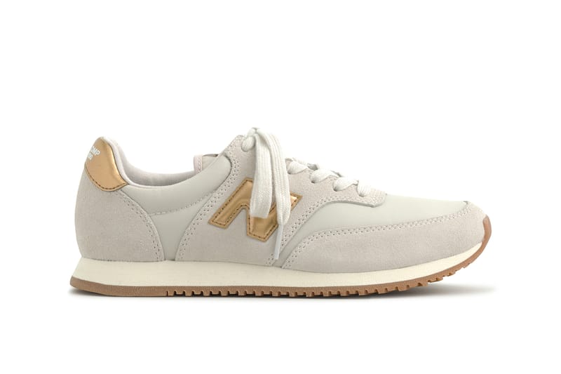 gold new balance shoes