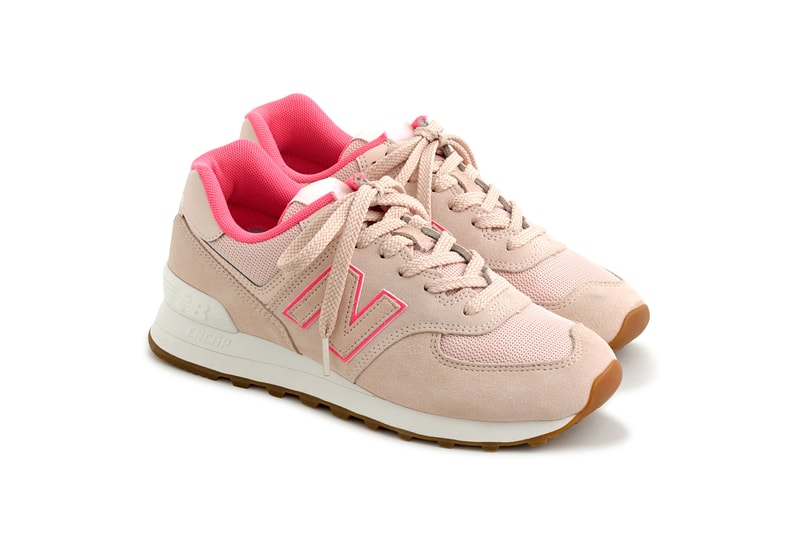 J.Crew x New Balance Comp 100, 996 & 574 Collaboration Gold Salt Leopard Pink Sneakers 