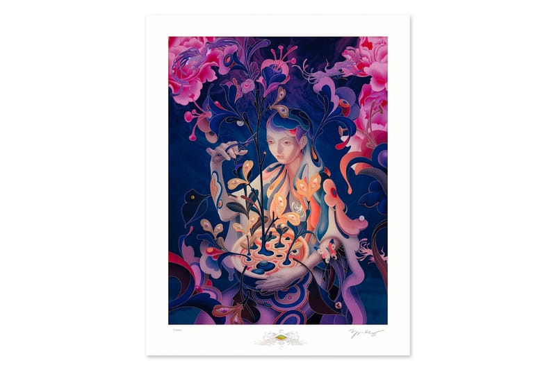 James Jean Focuses on Branches of Imagination in 'The Editor – Night Mode' Limited Print