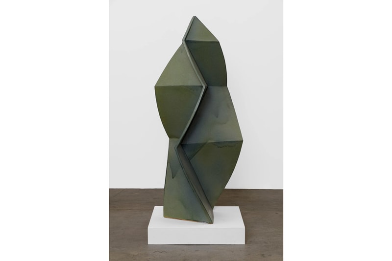 john mason gagosian gallery new york ceramics sculpture artist exhibition geometric force