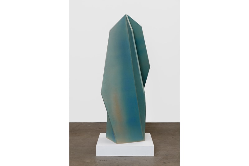 john mason gagosian gallery new york ceramics sculpture artist exhibition geometric force