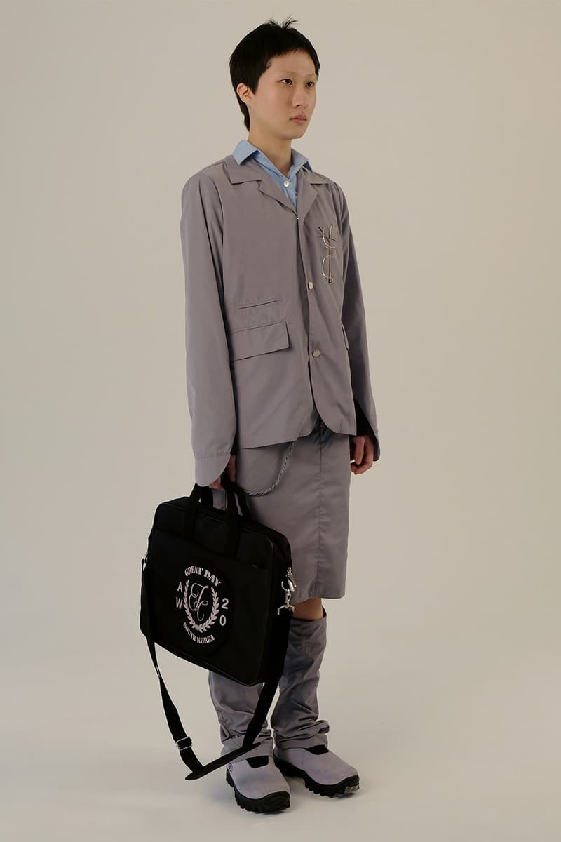 JICHOI Fall Winter 2020 Great Day Collection Lookbook Release info Buy Price Seoul South Korean Fashion Jihyung Choi