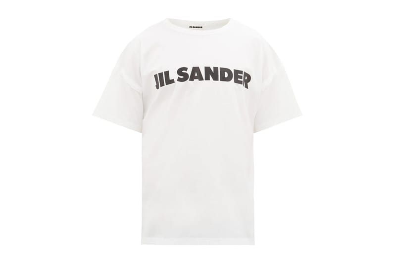 Jil Sander Goes Minimal With Classic Logo Poplin T-shirt