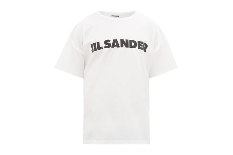Jil Sander Goes Minimal With Classic Logo Poplin T-shirt