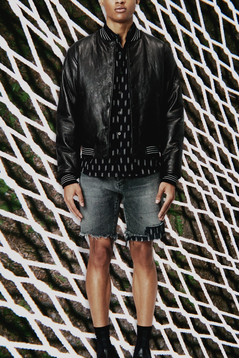 John Elliott Fall/Winter 2020 Lookbook Collection Jackets Coats Vests Trousers Shorts Shirts Hoodies Knitwear Leather Denim Butterflies Trout Indigo Shibori