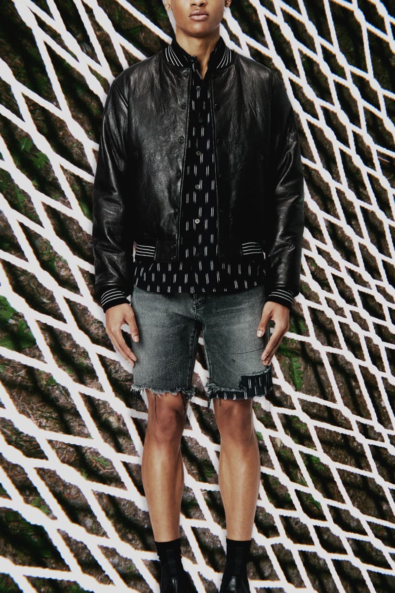 John Elliott Fall/Winter 2020 Lookbook Collection Jackets Coats Vests Trousers Shorts Shirts Hoodies Knitwear Leather Denim Butterflies Trout Indigo Shibori