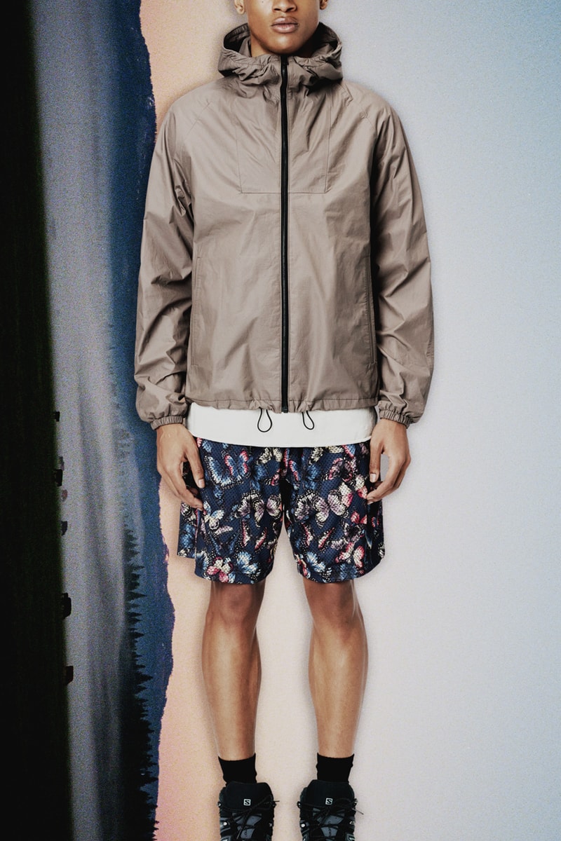 John Elliott Fall/Winter 2020 Lookbook Collection Jackets Coats Vests Trousers Shorts Shirts Hoodies Knitwear Leather Denim Butterflies Trout Indigo Shibori