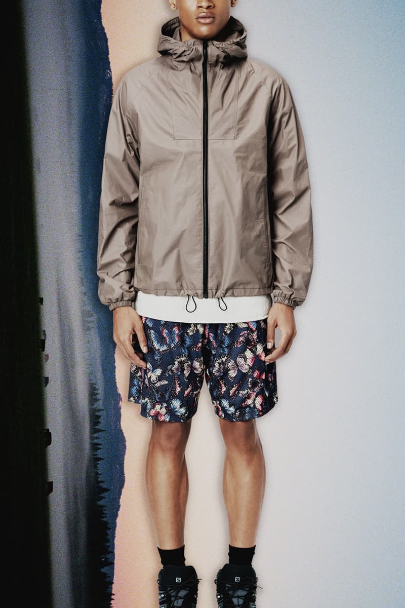 John Elliott Fall/Winter 2020 Lookbook Collection Jackets Coats Vests Trousers Shorts Shirts Hoodies Knitwear Leather Denim Butterflies Trout Indigo Shibori