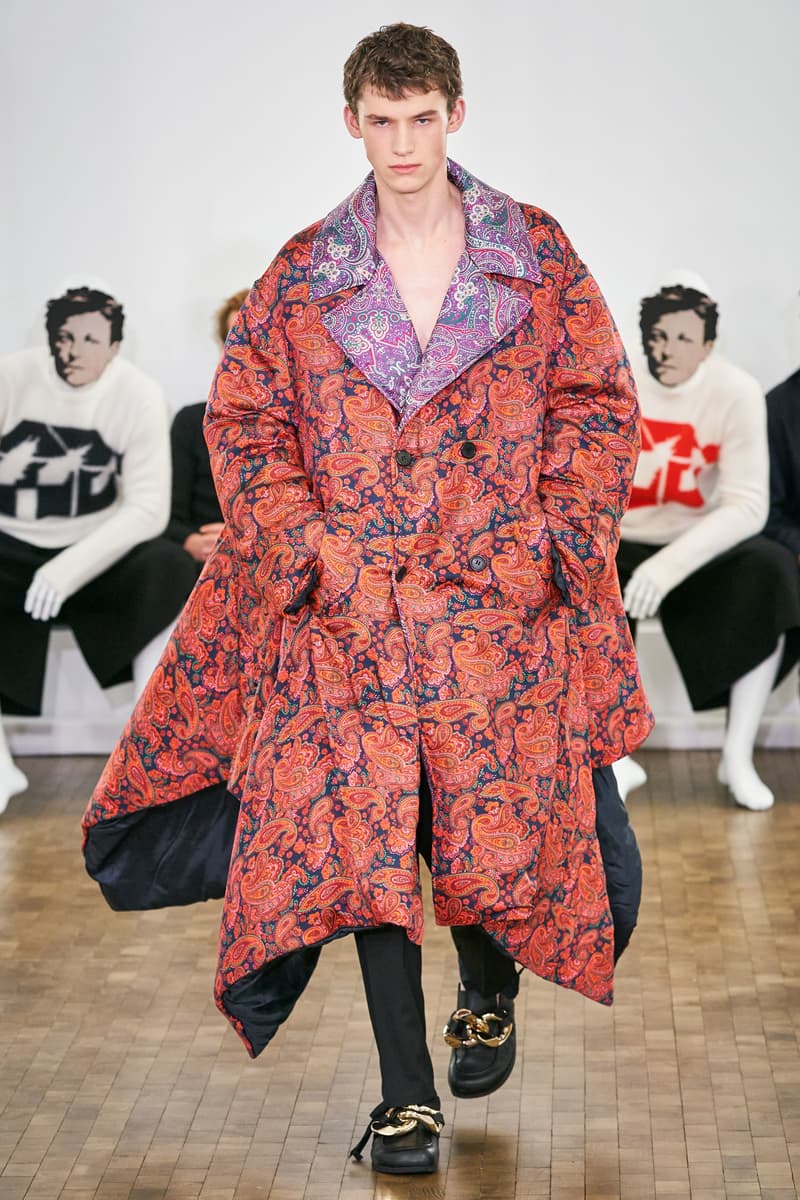 JW Anderson Fall/Winter 2020 Collection fw20 paris fashion week runway shows backstage