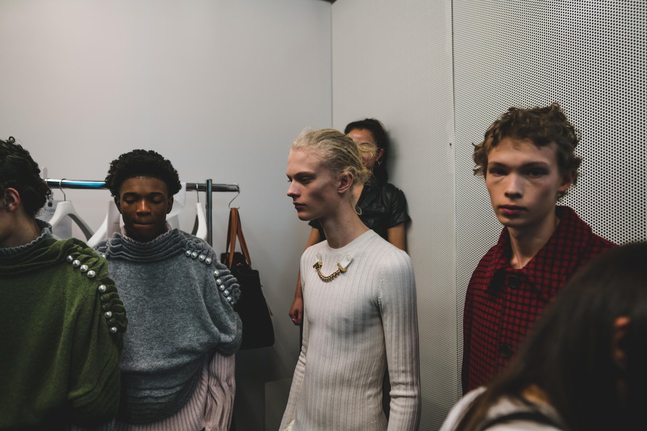 JW Anderson Fall/Winter 2020 Collection fw20 paris fashion week runway shows backstage