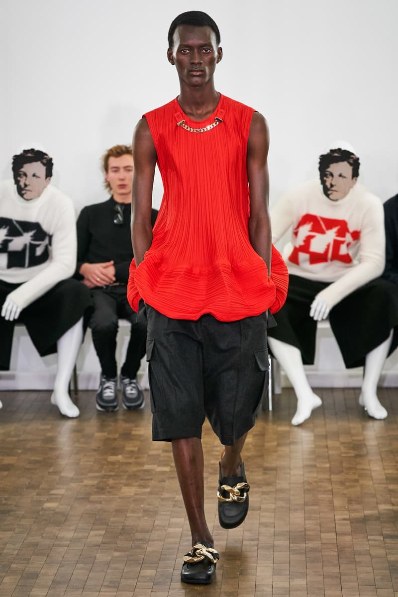 JW Anderson Fall/Winter 2020 Collection fw20 paris fashion week runway shows backstage