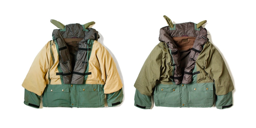 KAPITAL Modular 60/40 Cross KAMAKURA Anorak | Hypebeast