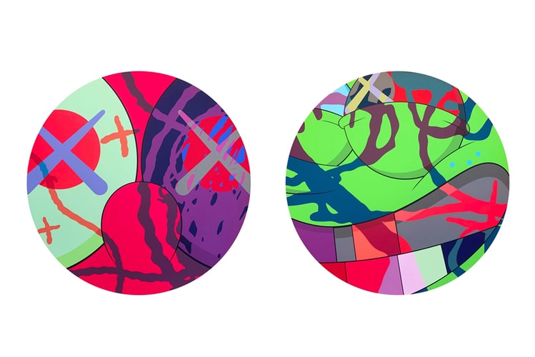 Artnet Auctions Offers Nine Limited Edition KAWS Tondo Prints