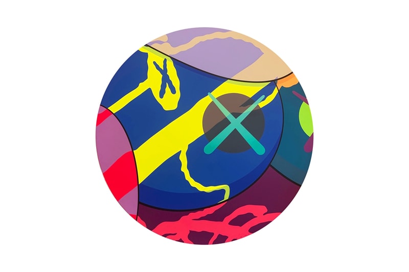 kaws the news pace prints auction tondo editions artworks collectibles