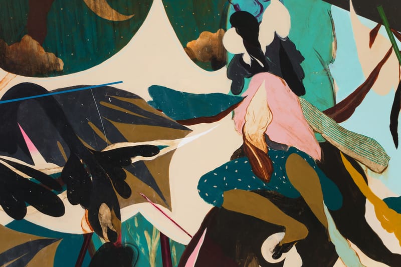 Kenichi Hoshine Displays Abstract Wood Panel Paintings at Hollis Taggart Gallery