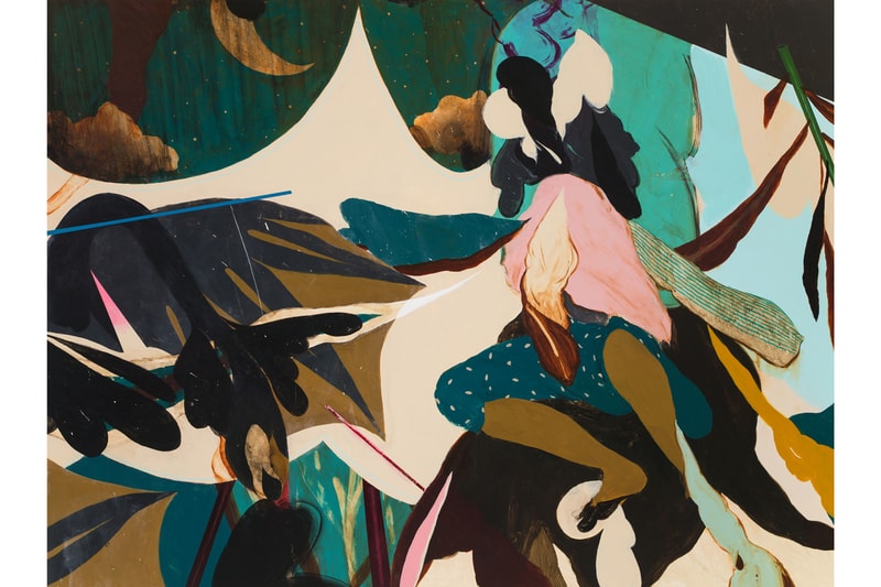 Kenichi Hoshine Hollis Taggart Gallery Solo Exhibition "Kenichi Hoshine: The Magician and The Thief" Paintings Wood Panels 