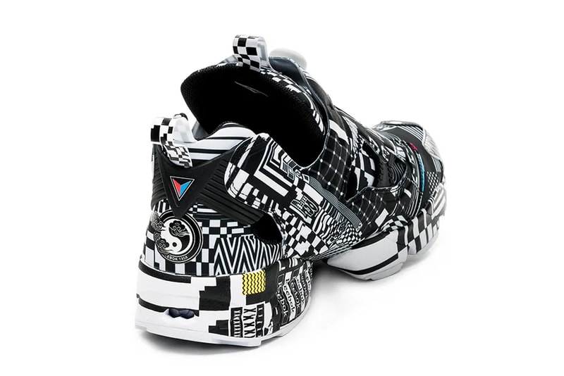 kenzo minami reebok instapump fury black white pantone FW9462 release date info photos price