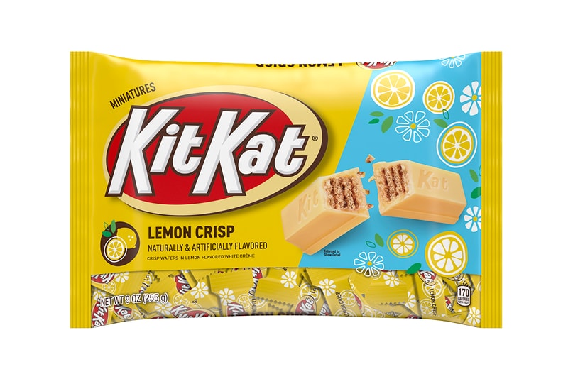 KIT KAT Introduces Lemon Crisp Flavor sprint yellow citrus sweet sour candy bar snack dessert hershey's chocolate