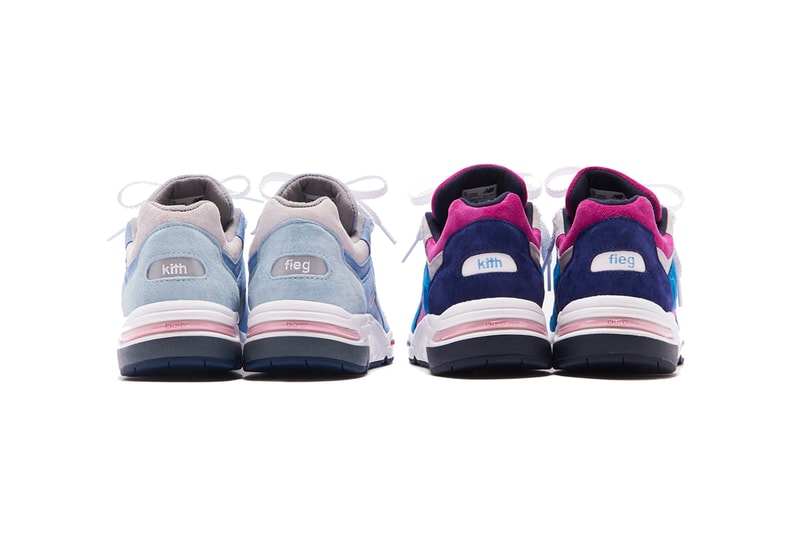 kith new balance 1700 the colorist ronnie fieg blue grey purple black yellow white release date info photos price