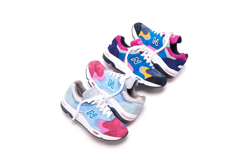 kith new balance 1700 the colorist ronnie fieg blue grey purple black yellow white release date info photos price