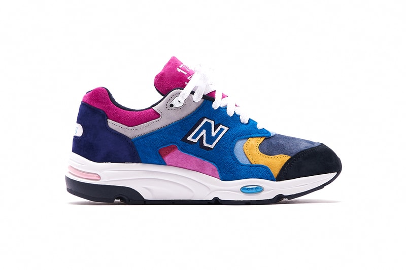 kith new balance 1700 the colorist ronnie fieg blue grey purple black yellow white release date info photos price