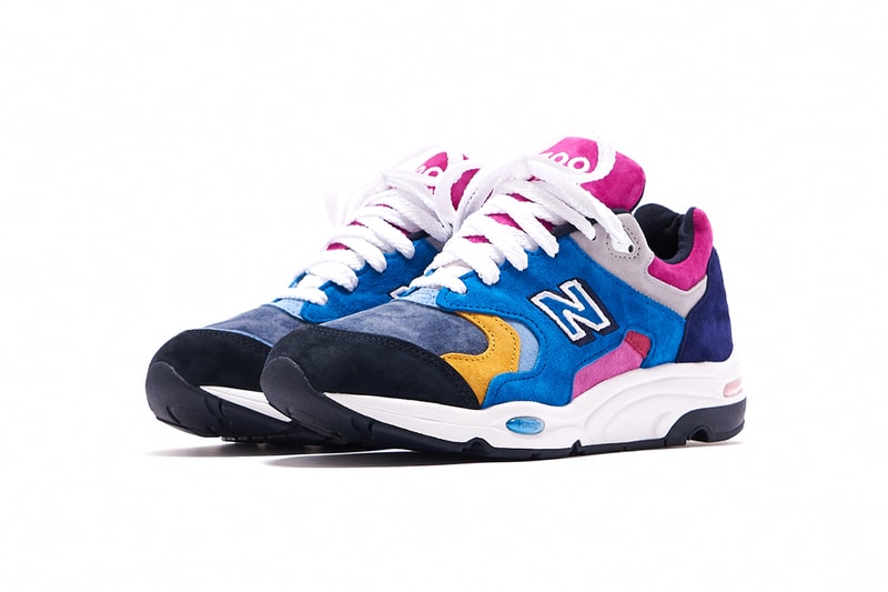 kith new balance 1700 the colorist ronnie fieg blue grey purple black yellow white release date info photos price