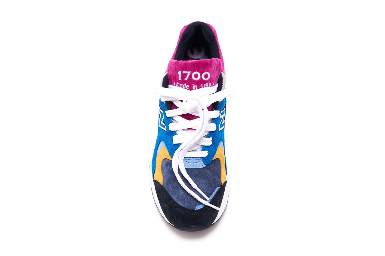 kith new balance 1700 the colorist ronnie fieg blue grey purple black yellow white release date info photos price