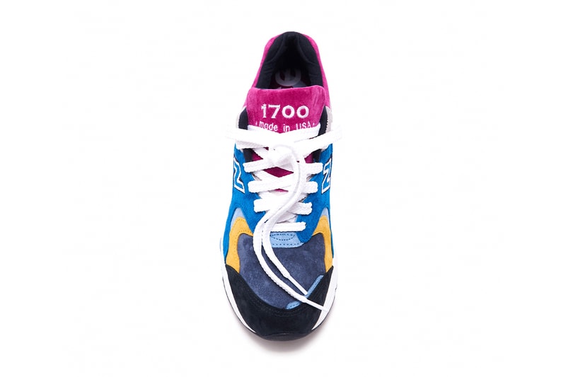 kith new balance 1700 the colorist ronnie fieg blue grey purple black yellow white release date info photos price