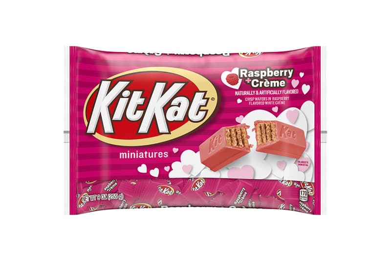 Kit Kat Introduces Raspberry Crème Flavor US drops valentine's day romantic pink candy japan Japanese new flavor leaked