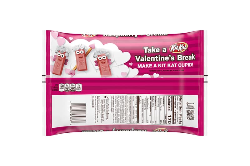 Kit Kat Introduces Raspberry Crème Flavor US drops valentine's day romantic pink candy japan Japanese new flavor leaked