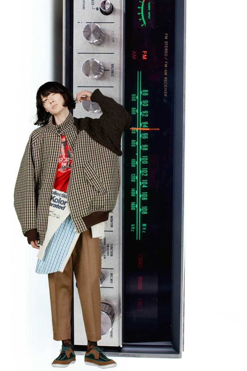 kolor Fall/Winter 2020 Collection Lookbook japan fw20 junichi abe menswear