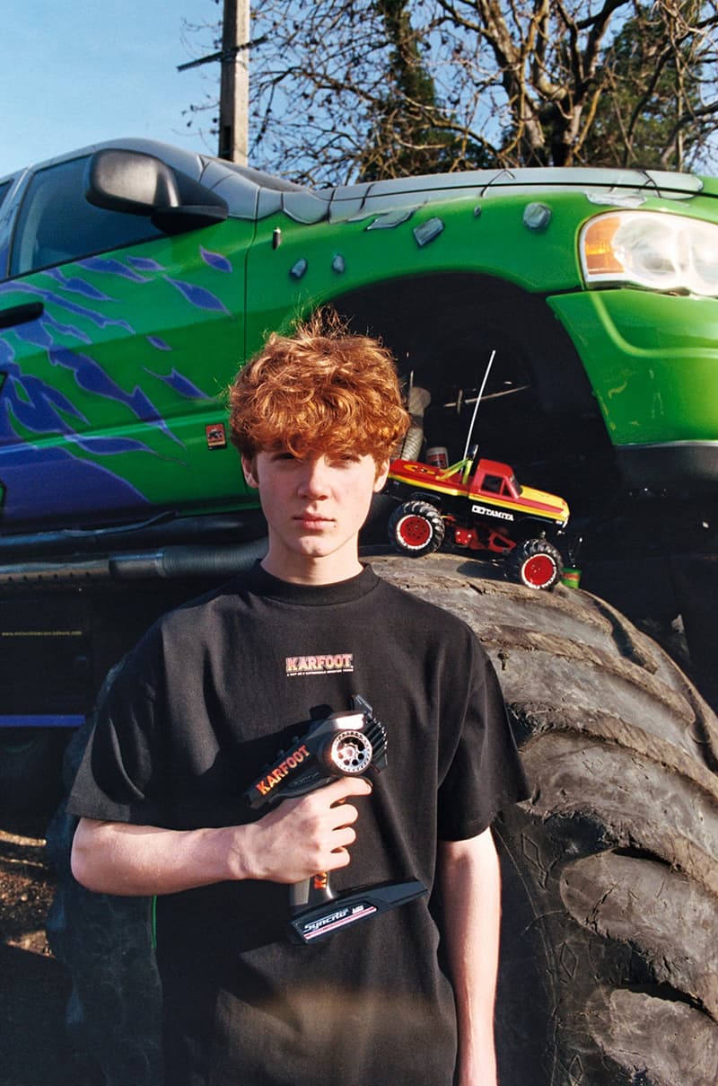 TAMIYA x L'Art de l'Automobile Monster Truck Collaboration karfoot rc car toy remote control tee shirts paris fashion week pfw release
