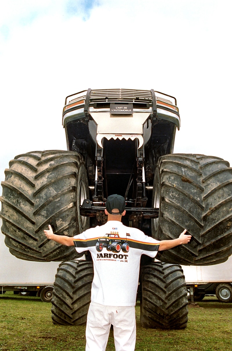 TAMIYA x L'Art de l'Automobile Monster Truck Collaboration karfoot rc car toy remote control tee shirts paris fashion week pfw release