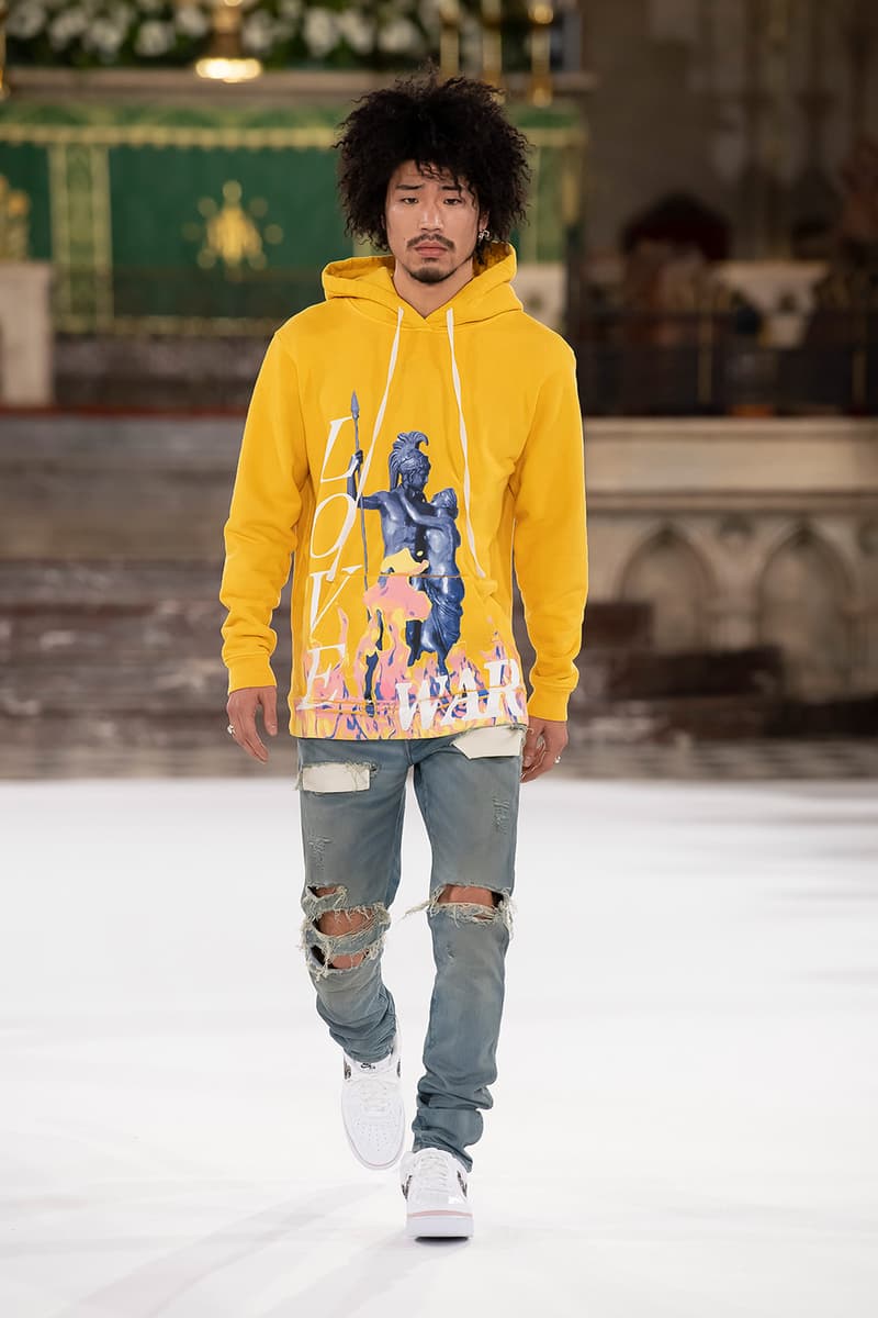 LAUNDERED WORKS CORP. FW20 Collection Paris Fashion Week fall/winter 2020 offset migos runway collection 