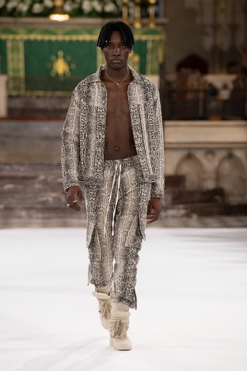 LAUNDERED WORKS CORP. FW20 Collection Paris Fashion Week fall/winter 2020 offset migos runway collection 