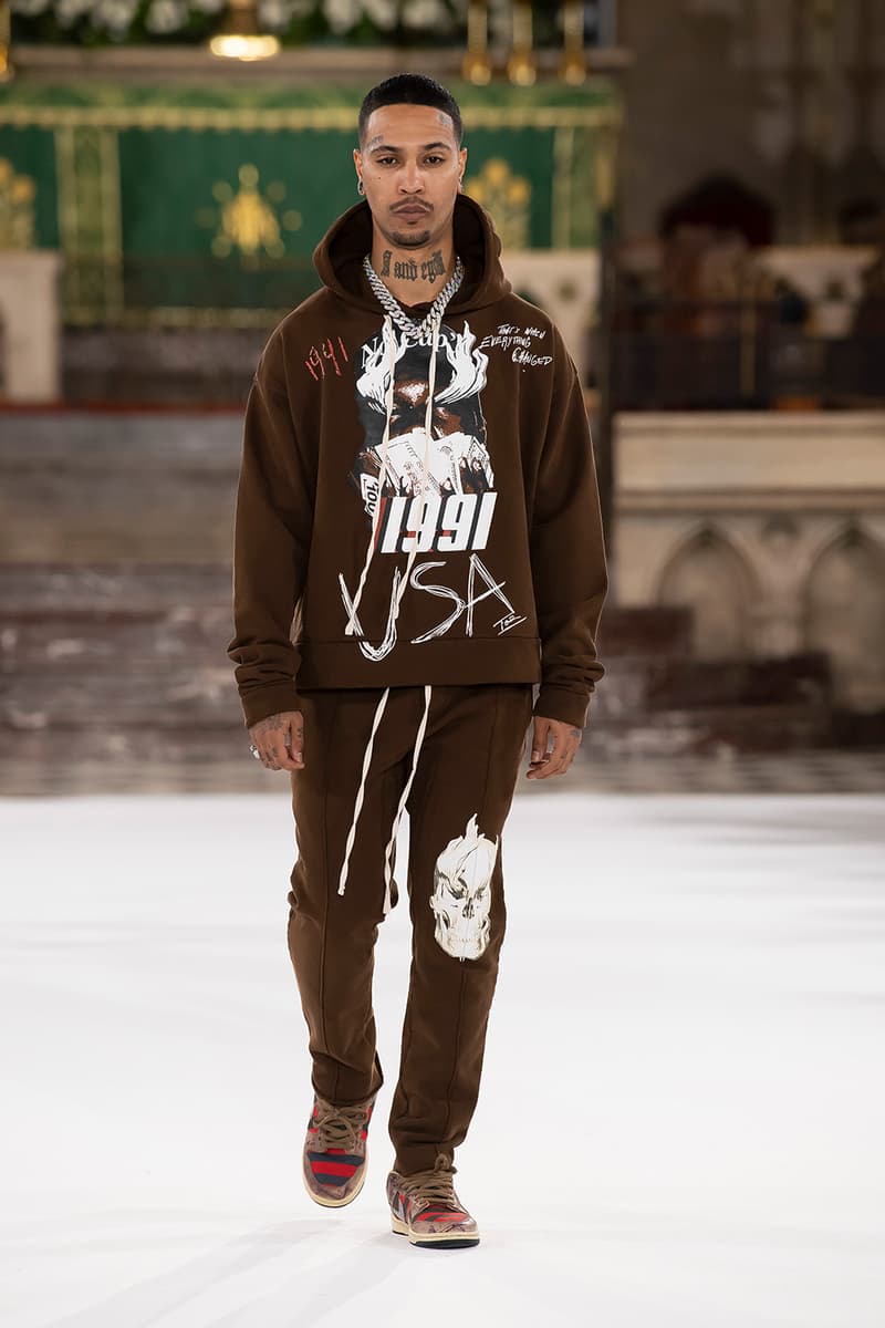 LAUNDERED WORKS CORP. FW20 Collection Paris Fashion Week fall/winter 2020 offset migos runway collection