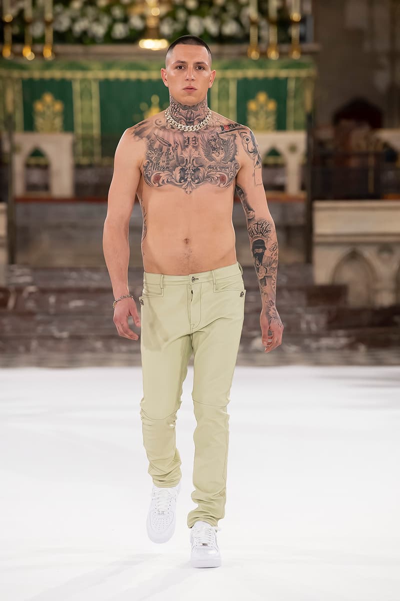 LAUNDERED WORKS CORP. FW20 Collection Paris Fashion Week fall/winter 2020 offset migos runway collection