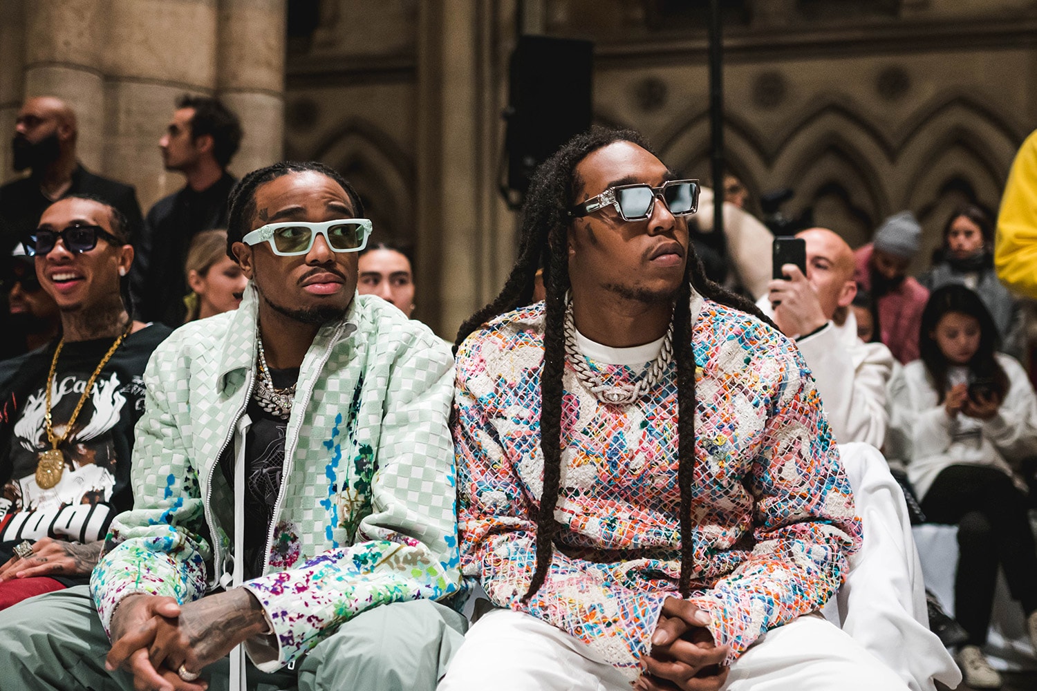 LAUNDERED WORKS CORP. FW20 Collection Paris Fashion Week fall/winter 2020 offset migos runway collection 