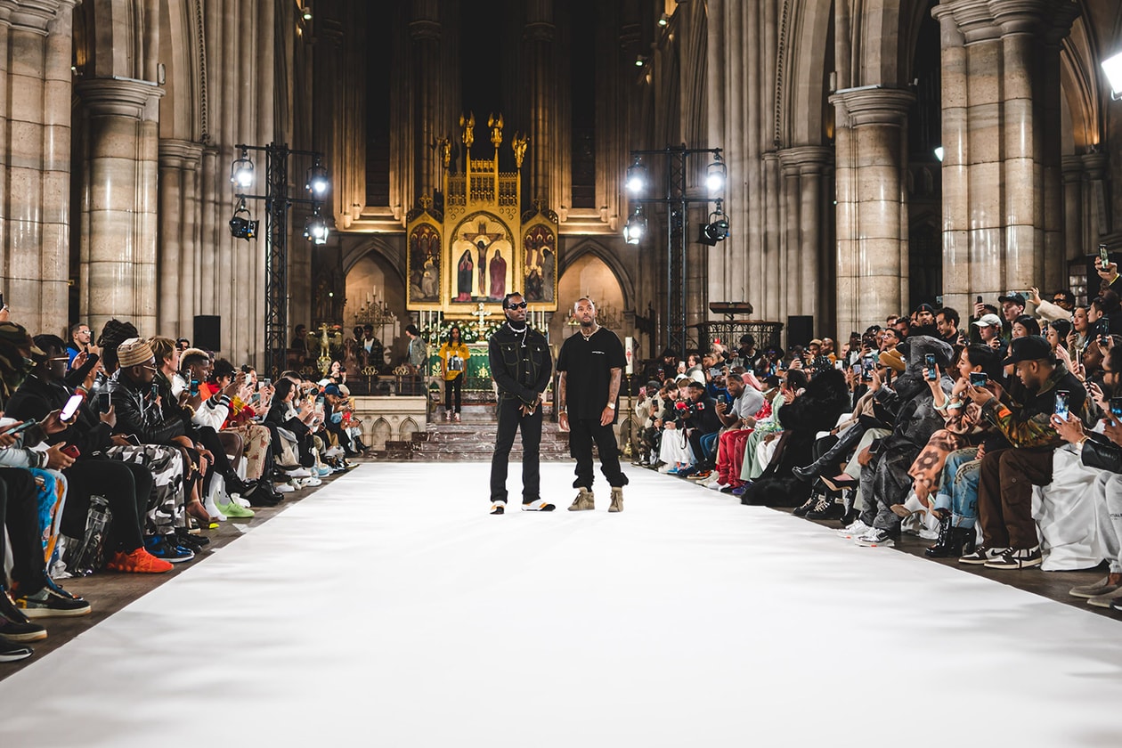 LAUNDERED WORKS CORP. FW20 Collection Paris Fashion Week fall/winter 2020 offset migos runway collection 