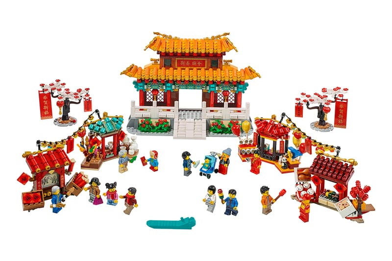LEGO Captures the Spirit of Lunar New Year With Lion Dance & Temple Fair Sets