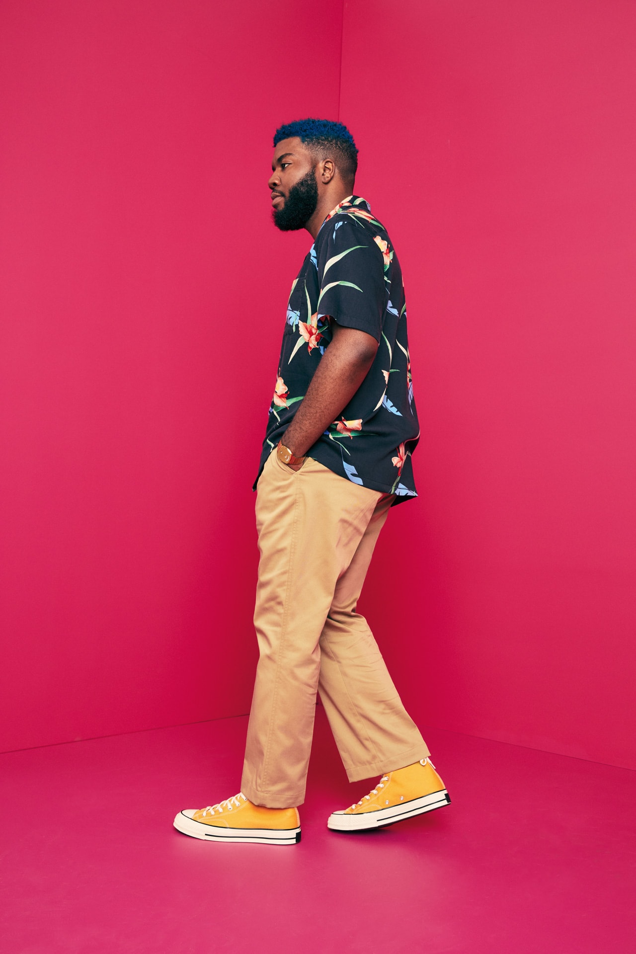 Levi's XX Chino Levi's Haus Miami With Khalid Standard Taper Slim Taper and Straight Cropped pink and jade classic black olive green and navy casual look garment dyed