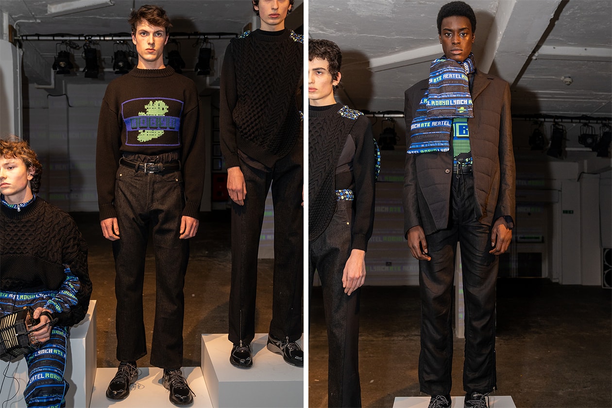 london fashion week mens fall winter 2020 best shows collections bethany williams eastwood danso robyn lynch bianca saunders studio alch alexandra hackett converse adidas superstar pro leather helen kirkum