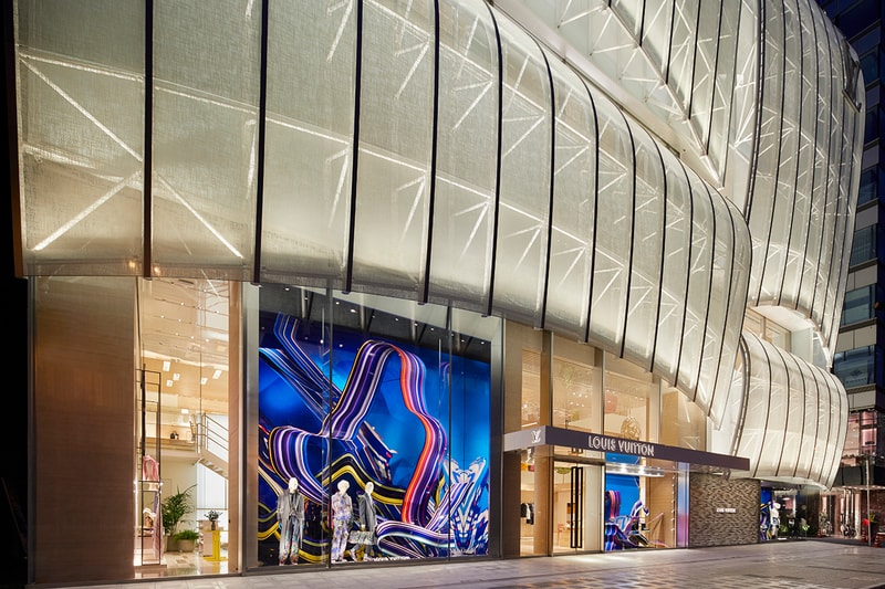 louis vuitton osaka yosuke suga store restaurant cafe le v Sugalabo V Maison Osaka Midosuji Jun Aoki opening date february 1 2020