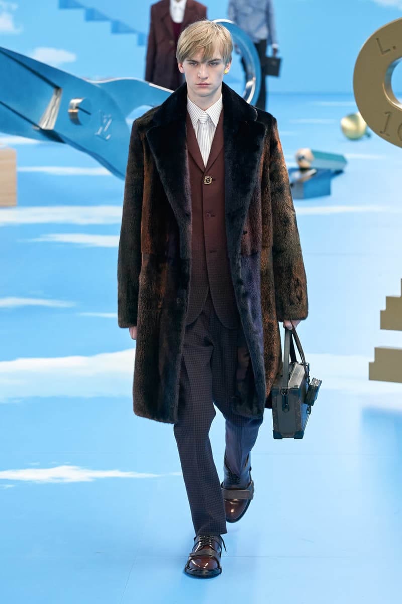 Louis Vuitton fw20 Paris Fashion Week Runway Show mens fall winter 2020 virgil abloh