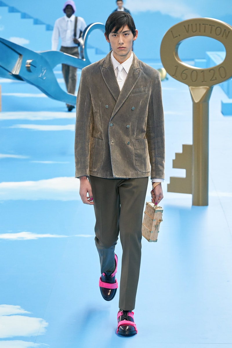 Louis Vuitton fw20 Paris Fashion Week Runway Show mens fall winter 2020 virgil abloh