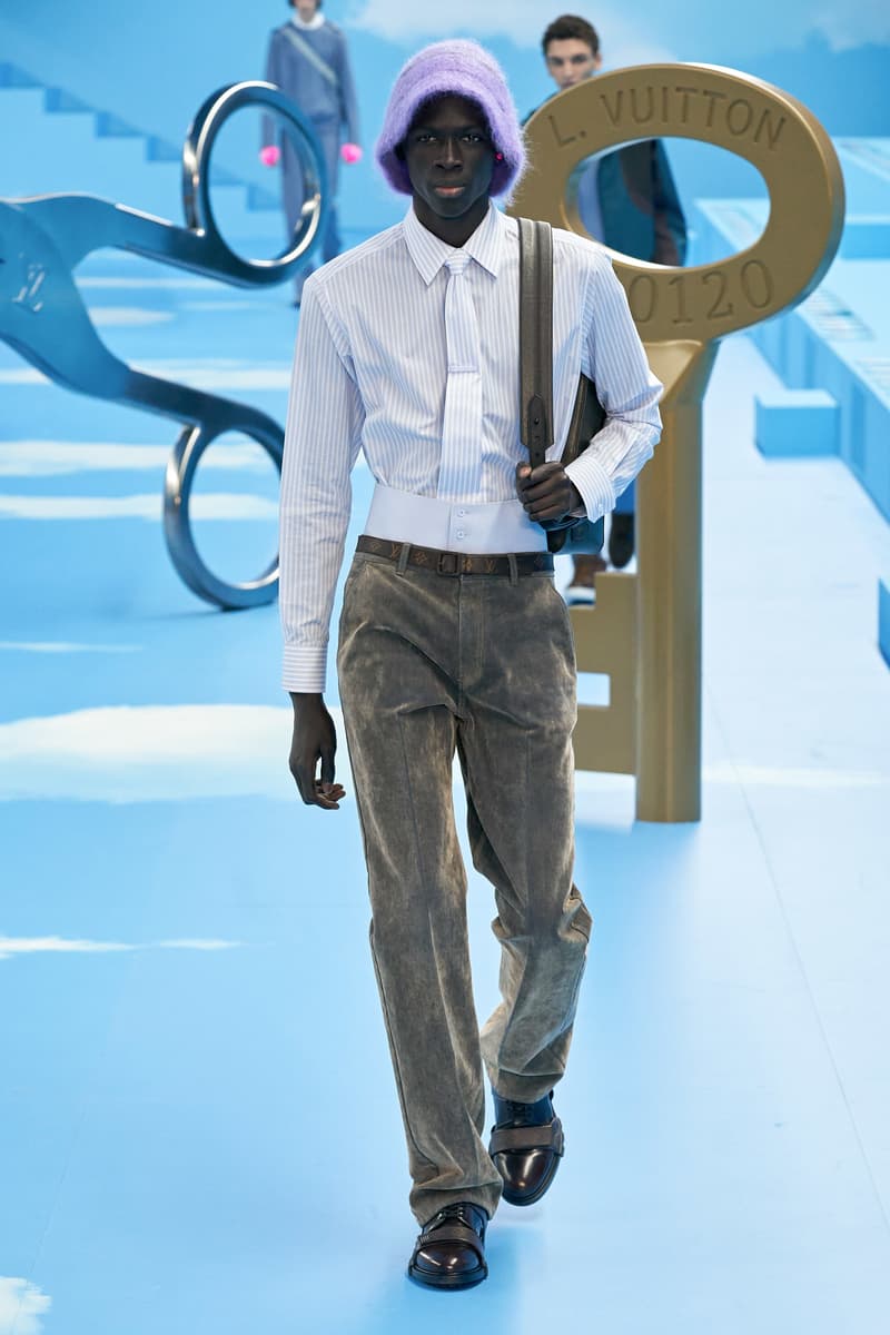 Louis Vuitton fw20 Paris Fashion Week Runway Show mens fall winter 2020 virgil abloh